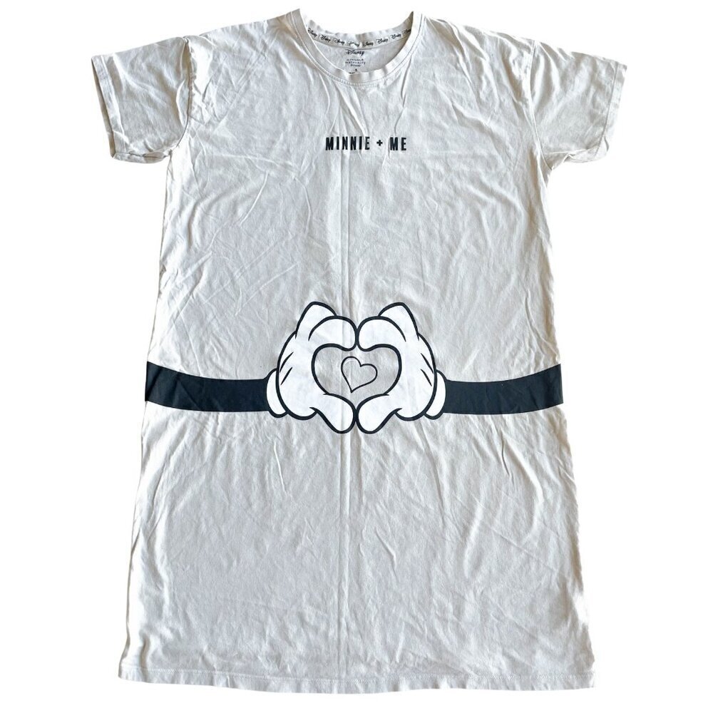 Disney X Primary Maternity Dress, Minnie + Me, 100% Cotton - Size S (6/8)